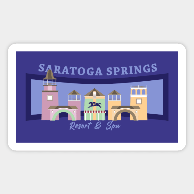 Saratoga Springs Resort & Spa Magnet by Lunamis